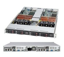 Server Supermicro SuperServer 1025TC-TB (Black) (SYS-1025TC-TB) E5430 2P (2x Intel Xeon E5430 2.66GHz, RAM 4GB, 780W, Không kèm ổ cứng)