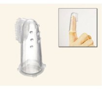 Bàn chải silicone mềm massage nướu, xỏ ngón Canpol - 56/155