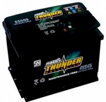 Ắc quy Thunder DIN55 (12V-55ah)