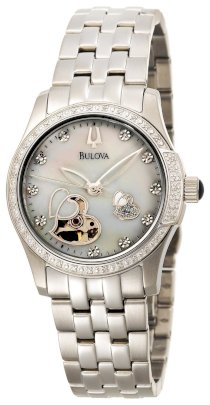 Đồng hồ Bulova Women's 96R122 Diamond Accented Automatic Watch