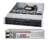 Server Supermicro SuperServer 6027R-3RF4+ (SYS-6027R-3RF4+) E5-2665 (Intel Xeon E5-2665 2.40GHz, RAM 4GB, 740W, Không kèm ổ cứng)