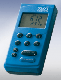 Máy đo pH mV Nhiệt độ SCHOTT Handylab pH12/Blueline 14pH