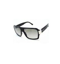 Versace 4126 Sunglasses Shiny Black / Gray GB1 / 11, 56 