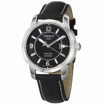 Tissot Men's T0144101605700 PRC 200 Black Dial Watch