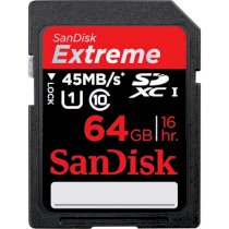 Sandisk SDHC Extreme 64GB (Class 10)