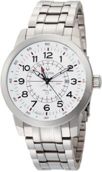 Đồng Hồ Bulova Men's 96B125 Marine Star White Dial 