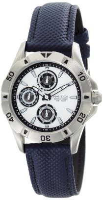 Nautica Women's N13560M NST 06 Silver Dial Watch