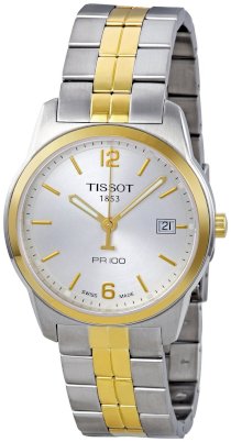 Tissot Men's T0494102203700 PR 100 Two-Tone Watch