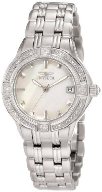 Invicta Women's 0266 II Collection Diamond Accented Stainless Steel Watch