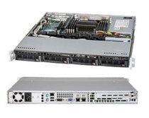 Server Supermicro SuperServer 5017R-MTF (SYS-5017R-MTF) E5-2650L (Intel Xeon E5-2650L 1.80GHz, RAM 8GB, 350W, Không kèm ổ cứng)