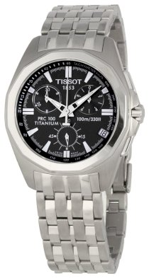 Tissot Men's T0084174406100 PRC 100 Chronograph Watch