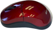 Inland 07349 Pro Bluetooth Optical Mouse (Burgundy)