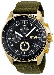 Đồng hồ Fossil Men's DE5017 Decker Black Dial Watch