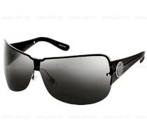 Gucci sunglasses silver tone - Shiny black 