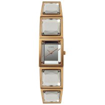 Đồng hồ Guess Women's W15032L1 Crystal Accented Rose Gold-Tone Stainless Steel Watch  