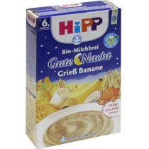 Bột Hipp ngũ cốc chuối, sữa 250g