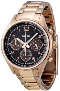 Fossil Women's CH2793 Flight Chocolate Dial Watch