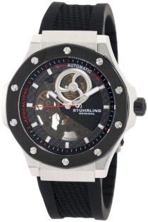 Stuhrling Original Men's 160A.332B61 Sportsman 'Apocalypse Skeleton' Automatic Watch