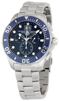 TAG Heuer Men's CAN1011BA0821 Aquaracer Blue Dial Watch