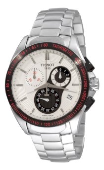 Tissot Men's T0244172101100 Velcro-T Stainless Steel White Dial Watch