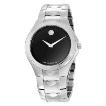 Movado Men's 606378 Luno Sport Stainless-Steel Black Round Dial Bracelet Watch