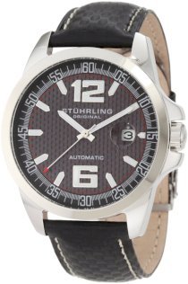Stuhrling Original Men's 175.33151 Sportsman Concorso Automatic Date Black Watch