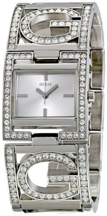 Đồng hồ Guess Women's W13074L1 G4G Silver Silver Dial Watch