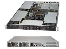 Server Supermicro SuperServer 1027GR-TRFT (SYS-1027GR-TRFT) E5-2643 (Intel Xeon E5-2643 3.30GHz, RAM 8GB, 1800W, Không kèm ổ cứng