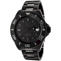 Invicta Men's F0068 Pro Diver Collection Automatic Black Ion-Plated Stainless Steel Watch