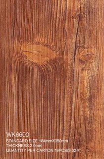 Sàn nhựa vân gỗ Aroma WK6600