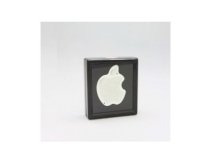 Qủa táo logo Apple lớn mạ bạch kim gắn kim cương Swarovski