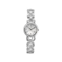 Tissot Women's T0290091103700 Classic-T Stainless-Steel Quartz White Dial Watch