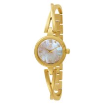 ESQ by Movado Women's 7101324 Sienna Gold-Plated Diamond Accented Bangle Bracelet Watch