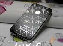 Miếng dán chống trầy cho iphone 4G, iphone 4GS 3D tam giác hai mặt trước sau