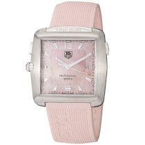 TAG Heuer Women's WAE1114.FT6011 Tiger Woods Professional Rubber Sports Watch