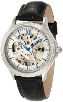 Stuhrling Original Men's 167.33152 Classic Automatic Skeleton Silvertone Watch