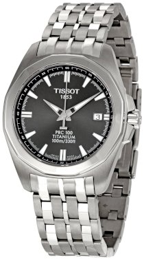Tissot Men's TIST0084104406100 PRC 100 Anthracite Dial Watch