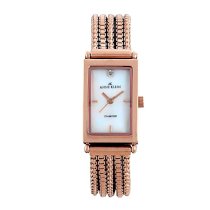 Đồng hồ AK Anne Klein Women's 109414MPRG Diamond Accented Rosegold-Tone Chain Bracelet Watch