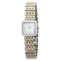 Đồng hồ Bulova Women's 98R132 Mother of Pearl Dial 20 Diamonds Case Bracelet Watch