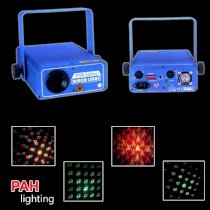 Đèn laser 3 màu RGY chiếu hơn 70 hình động