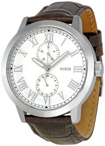 Đồng hồ Guess Men's W85043G2 Chase White Dial Watch