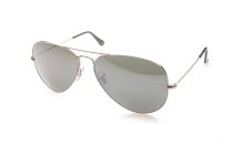  Ray-Ban Unisex RB3025 Aviator Sunglasses,Lavender Frame/Grey Gradient Lens,one size  