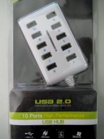 HUB 10 Port USB hi-speed