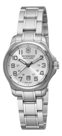 Victorinox Swiss Army Women's 241457 Officers XS Stainless Steel Silver Dial Watch