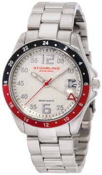 Stuhrling Original Women's 290.122TT12 Lifestyles Regatta Galleon Swiss Quartz Date Stainless Steel Watch