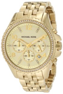 Michael Kors Women's MK5347 Pilot Gold Watch