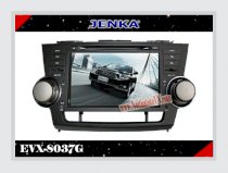 Car DVD for TOYOTA Highlander Navigation JENKA EVX-8037G