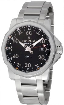 Corum Men's 383.330.20/V701 AN12 Admirals Cup Black Dial Watch