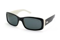 Ralph Lauren Rl 8015 5044-87 Black Ivory Plastic Sunglasses