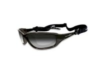  Wiley-X Sunglasses - Top Jimmie / Frame: Gloss Black Lens: LA Light Adjusting Grey  